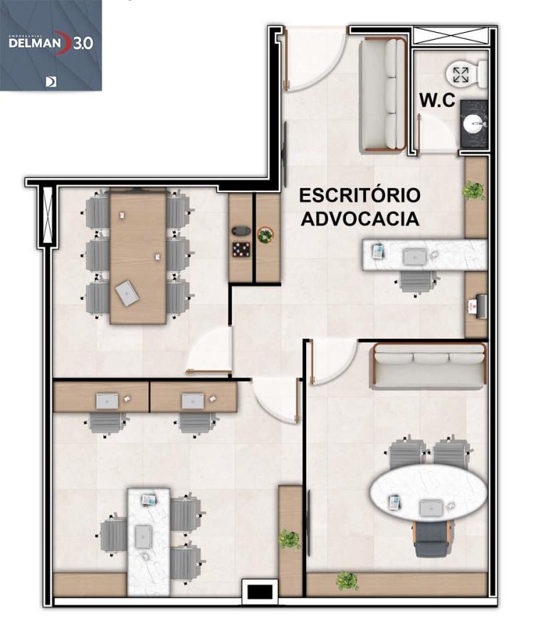 Conjunto Comercial-Sala à venda, 26m² - Foto 9